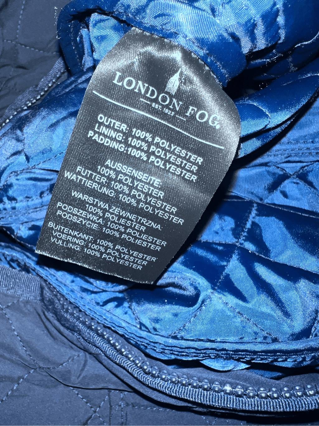 London Fog Girls' Reversible Quilted Midweight Jacket main image 1