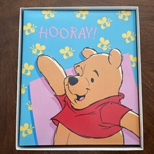 Vintage Hallmark Disney Winnie Pooh Post Bound Refillable Photo Album