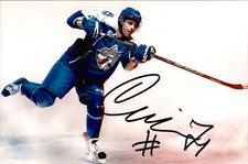 David Levin Signed Autographed 4x6 Photo Sudbury Wolves / NHL Draft 2018