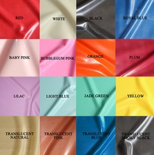 CLEARANCE 25%!!! OFF - Roll Ends - Sheet Latex/Rubber Fabric, Various Cols/Sizes