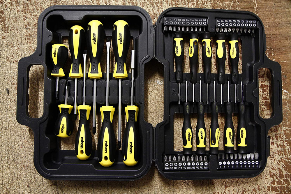 Rolson 28882 Screwdriver Set 58 Piece for sale online eBay