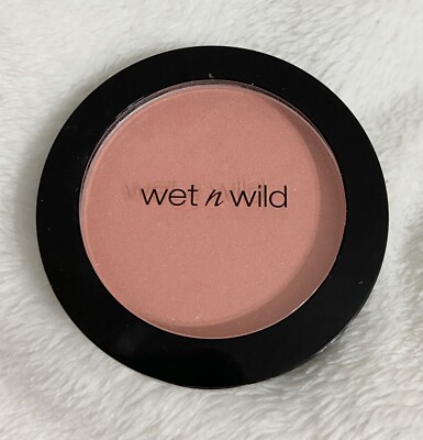 Wet N Wild, 1114750 Pearlescent Pink Blush in Round Container, No Box