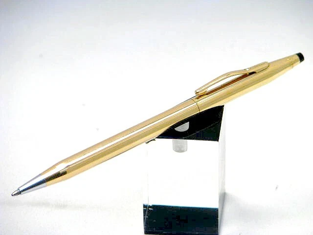 Cross Special Edition Classic Century Kugelschreiber 14K Rolled Gold mit Diamant - Bild 3 von 4