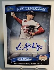 2 PUERTORRICANS AUTOGRAPH  CARDS LOT SETH LUGO, LUIS ATILANO