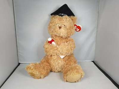 Brandneu mit Etikett 2007 Ty Classic - Noten Abschlussbär - weiches Plüsch Beanie Buddies Spielzeug 11 Zoll