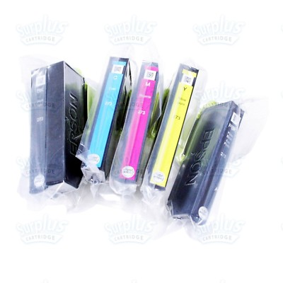 #ad 5 Genuine Epson 273 Black Color Ink XP820 XP610 XP620 XP800 XP810 NOT Initial $29.99