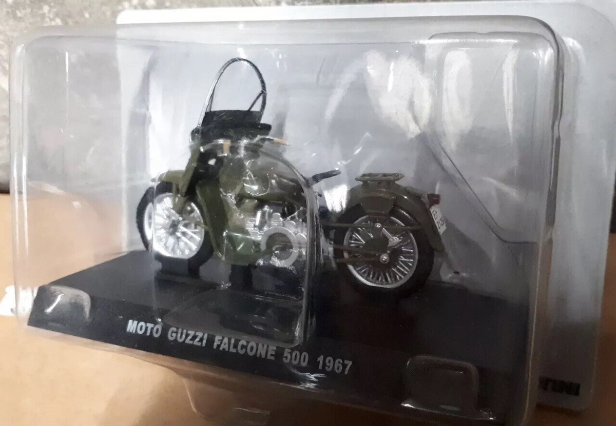 ミニカー MIGNON MODEL No.110 GUZZ 500 FALCONE Moto Guzzi Falcone 500 1967 Motorbike Bike Deagostini 1:24