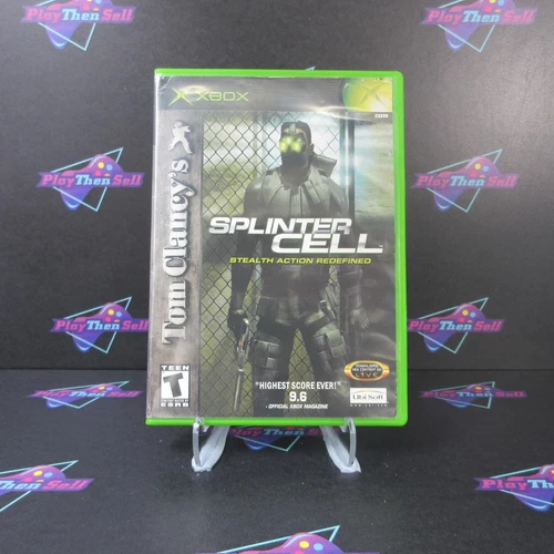 Tom Clancy's Splinter Cell + Reg Card Xbox Complete - 1 Year Warranty VG