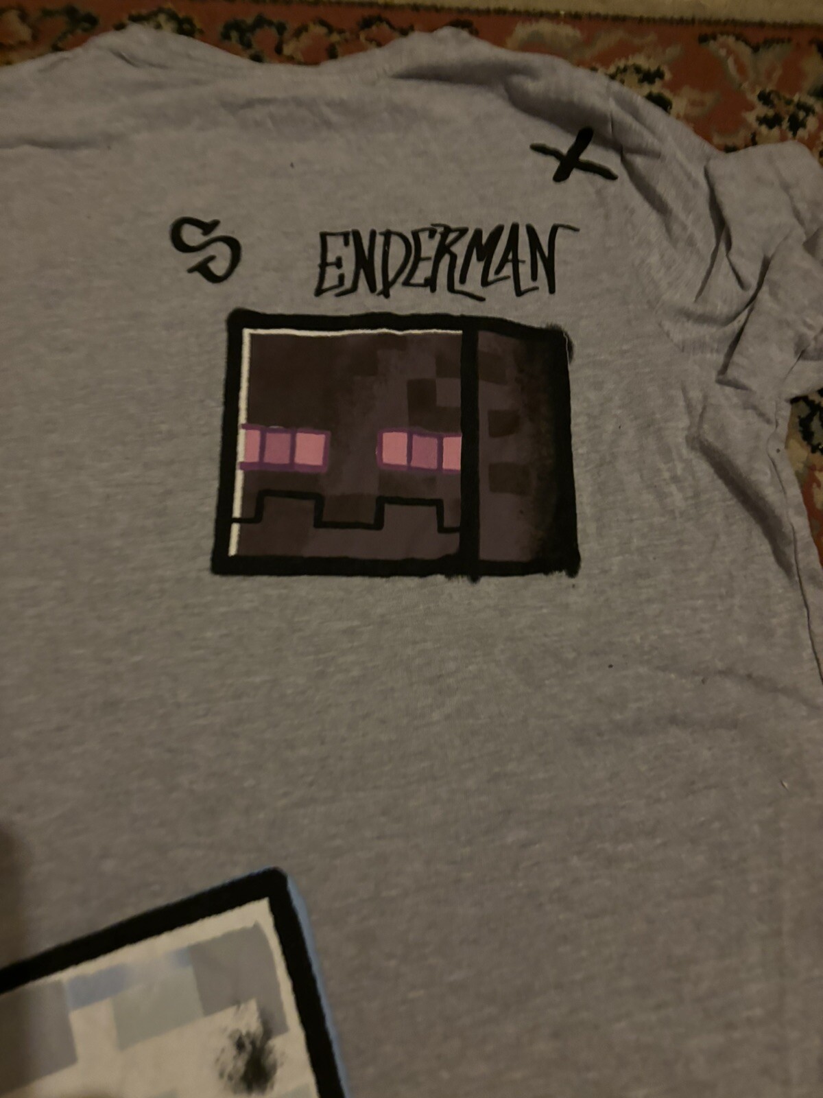 Minecraft Grey T-Shirt image 10