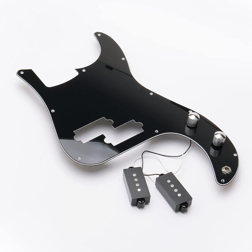 Golpeador de guitarra precableado cargado para bajo Fender Precison P parte negro - Imagen 8 de 8