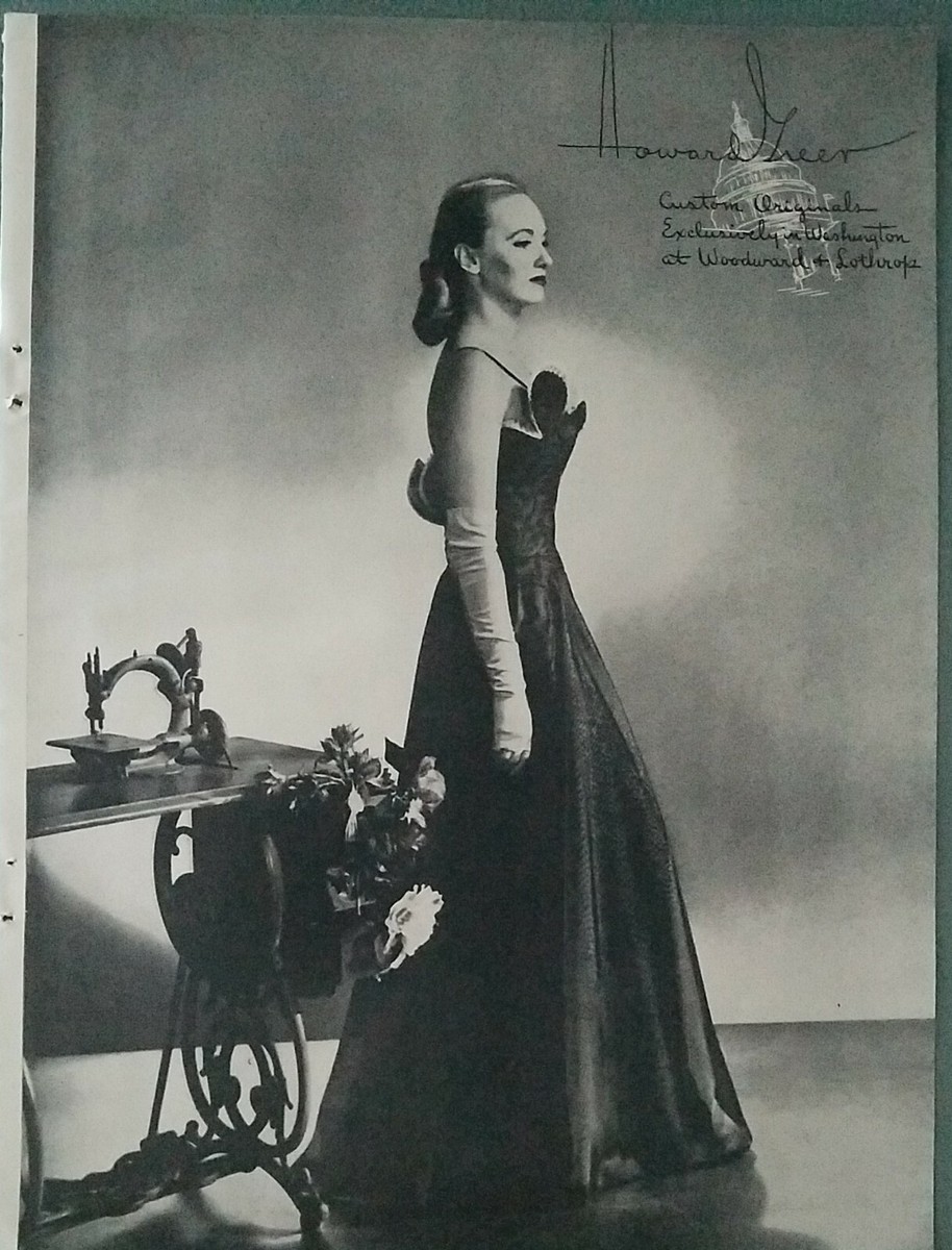 howard greer dress 1940S HOWARD GREER Black Silk Crepe Cocktail Dress With Beaded Shoulder Detail main image 1