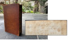 WILLIAM B. WASHBURN Signed Personal Copy of 1837 Edmund Burke Vol II Yale Coll