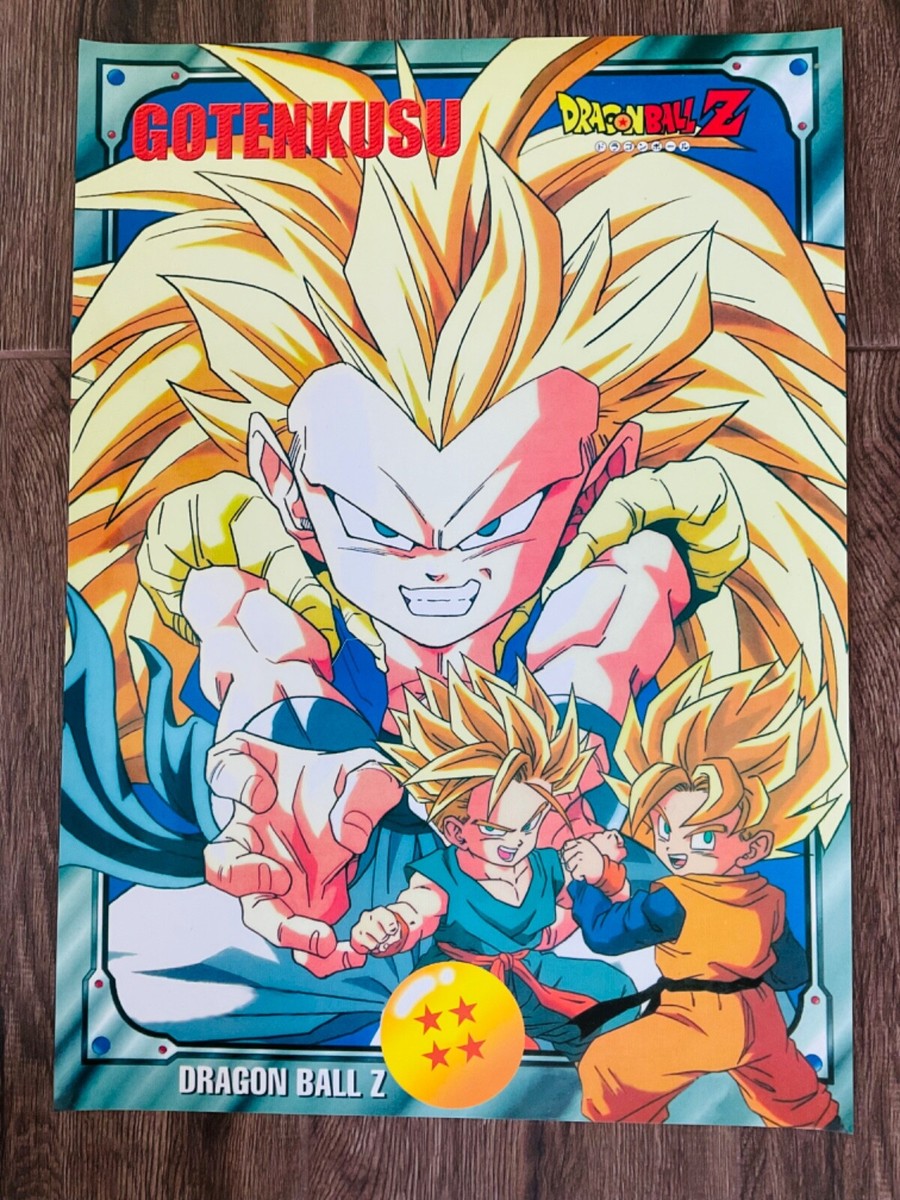 Dragon Ball Z Poster Choose Goku Piccolo Krillin Buu Gotenks Anime