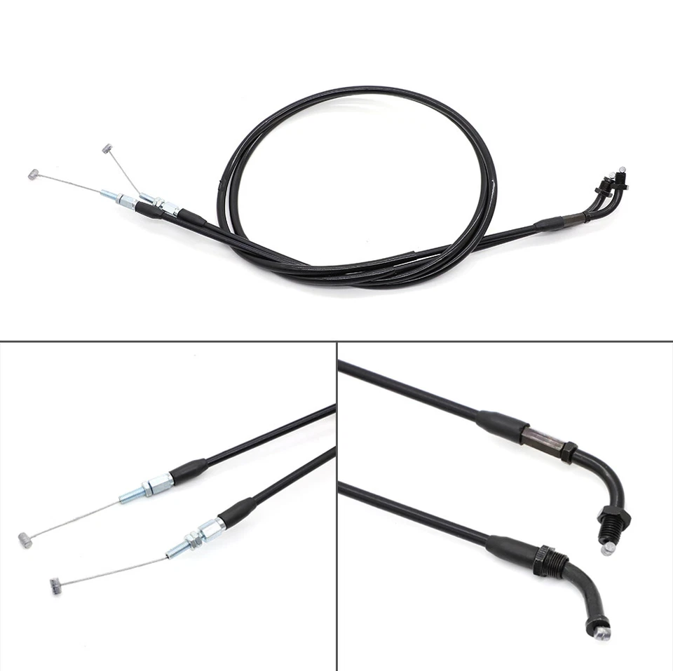 Throttle Cable Set For Honda CB400T Hawk CM400A Hondamatic CM400C Custom CM400E Foto 2 de 4