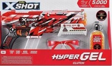 ZURU X SHOT Hyper Gel Clutch Blaster 5,000 Pellets 150 FPS Ages 14 . New