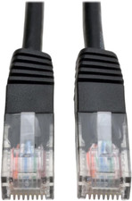 Tripp Lite Cat5e 350MHz Molded Patch Cable RJ45 M/M -50-ft, Model N002-050-BK