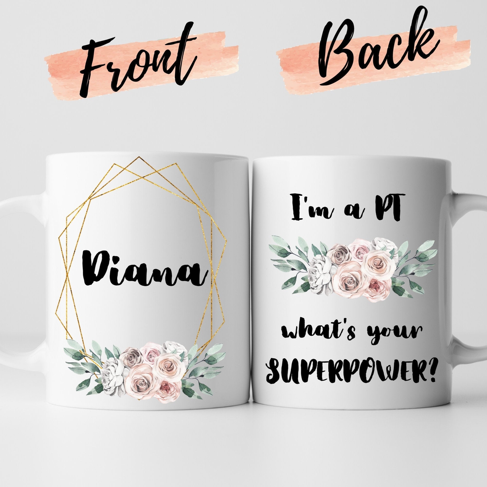 Personalized Personal Trainer Mug Personal Trainer Appreciation Gift What's Your