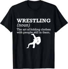 Funny Definition Wrestling Wrestler T-Shirt--