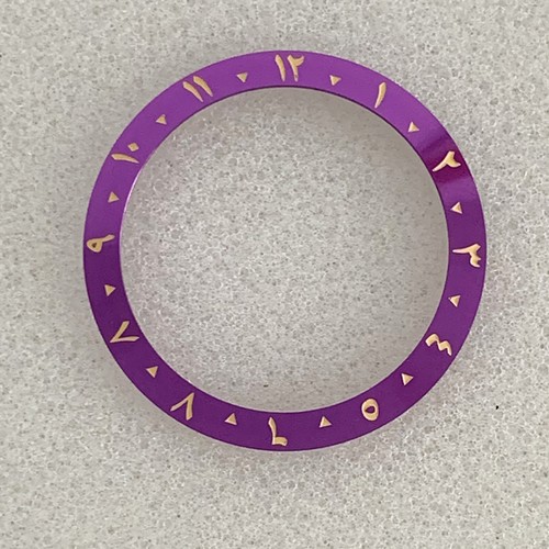 Inserto lunetta orologio 38 mm*30,5 mm per accessori di ricambio orologio sub gmt 40 mm - Foto 10 di 25