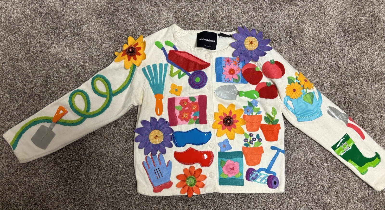 RARE Vintage Garden Michael Simon Sweater! 🪴