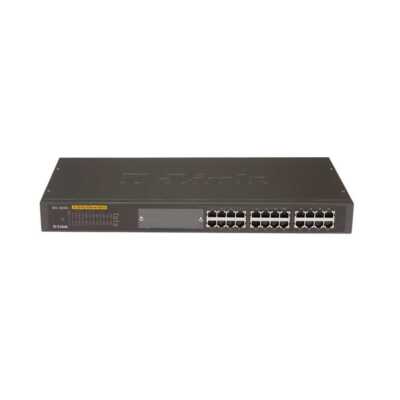 D-Link 24-Port Fast Ethernet Switch DES-1024R+, 10/100Mbit, 5.2 Gbps