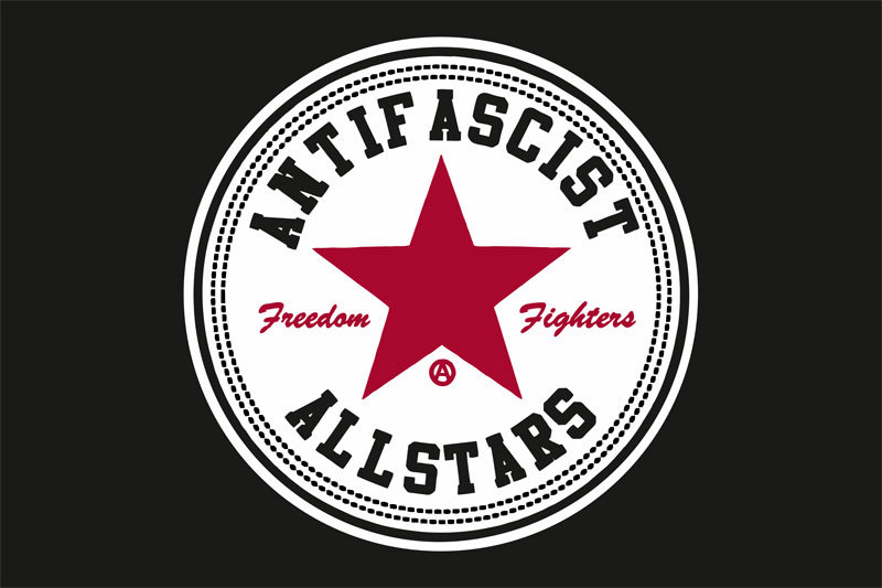 ANTIFASCIST ALLSTARS FLAGGE