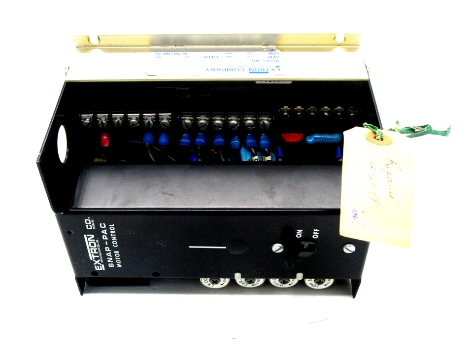 CONTROL MOTOR EXTRON 112-301 REPARADO 112301 Foto 4 de 4