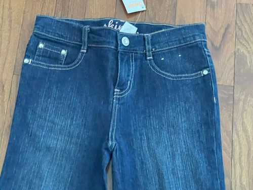 New Gymboree Girls Adjustable Waist Skinny Jeans Size 12 - Picture 9 of 10