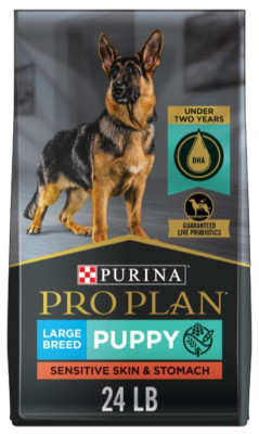 Purina Pro Plan Development Sensitive Skin & Stomach Large Breed Dry Puppy Food