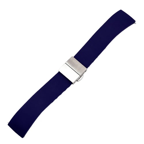 Silicone Rubber Watch Strap Wrist Bracelet 14mm 16mm 18mm 22mm 24mm - Picture 6 of 12