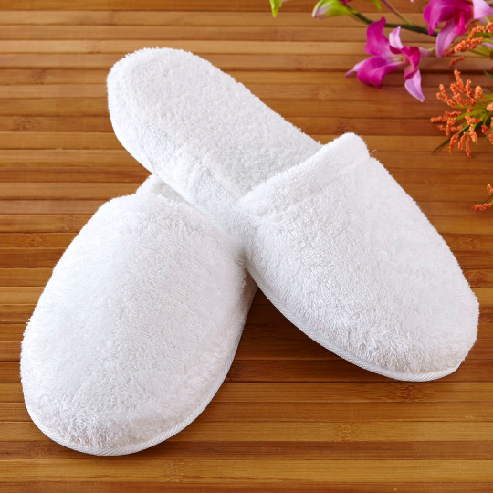 Parador Unisex Turkish Cotton Terry Bath Spa Slippers Made In