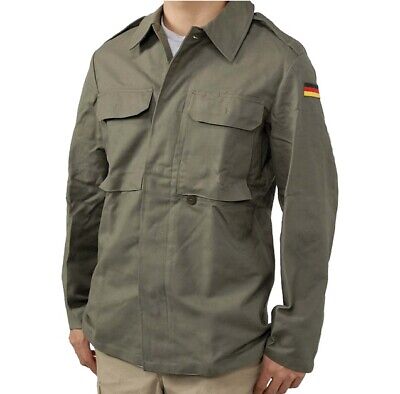 German army moleskin shirt jacket coat fieldshirt olive khaki military, new  type | eBay