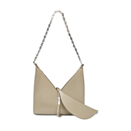 GIVENCHY Cut-Out Handbags Leather Camel Free Shipping | Duties Paid