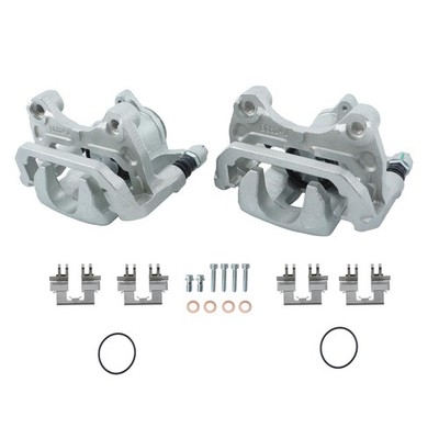 Thomletha Rear Left & Right Disc Brake Calipers w/ Brackets for 2016-2023 Mazda