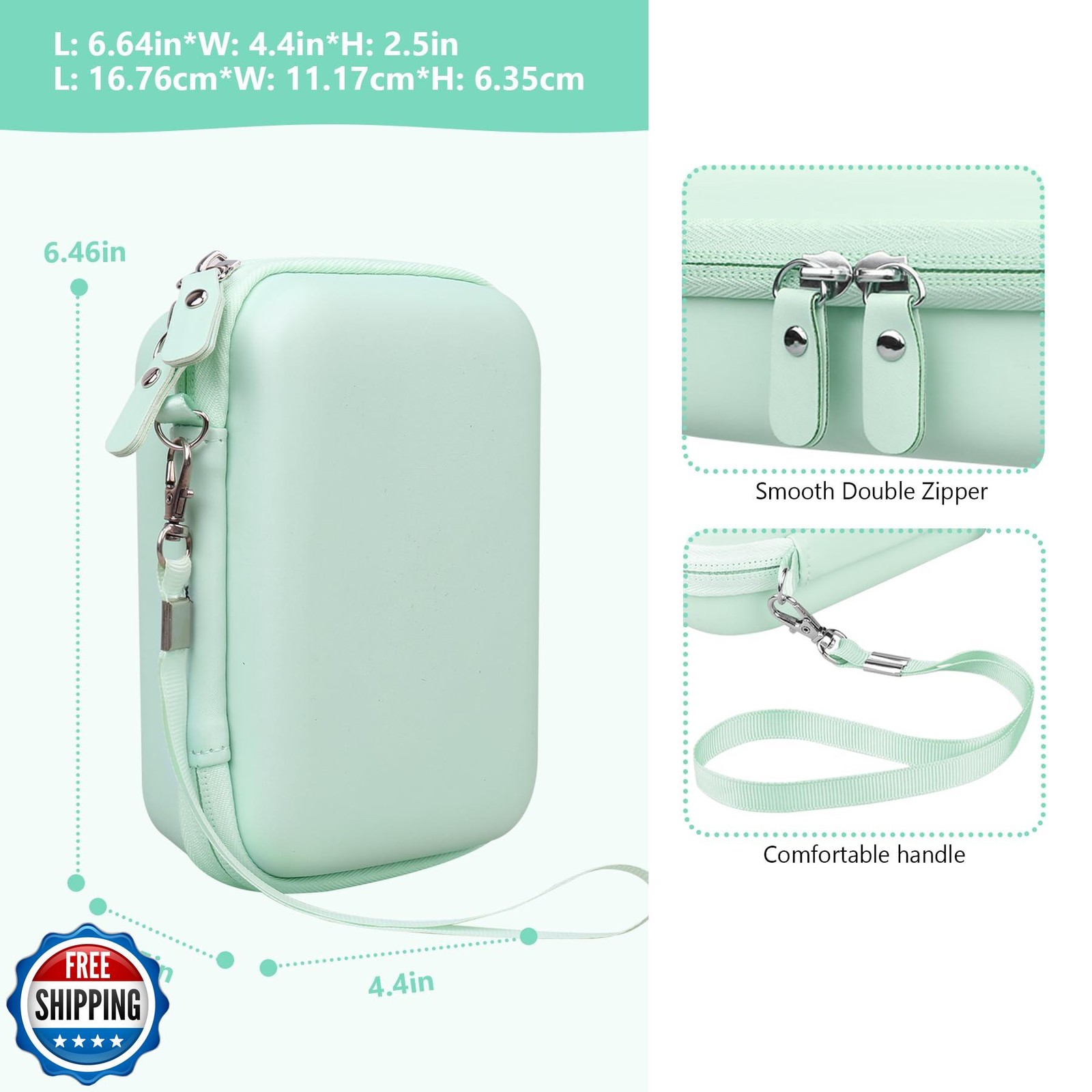 Supmay Sticker Printer Case Compatible with Memoking T02/for iDPR