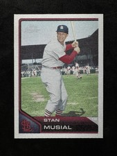 2011 Topps Lineage #TCS10 - Stan Musial Cloth Sticker Insert SP Cardinals HOF