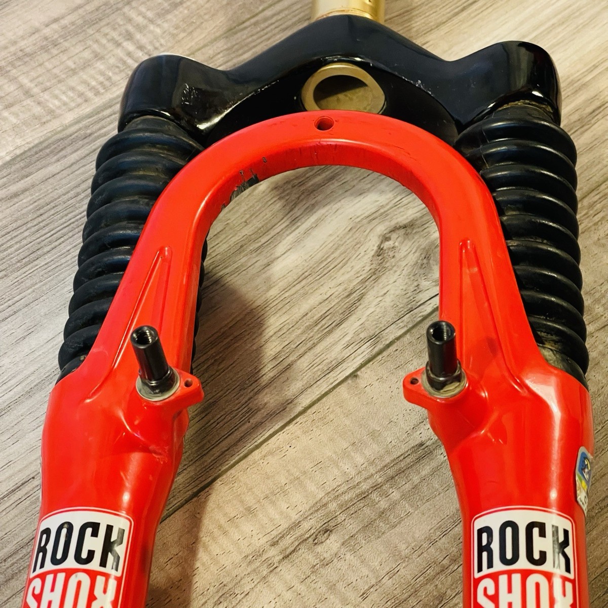 Rock Shox SID XC C3 Dual Air Red 1 1/8 Threadless LONG STEERER