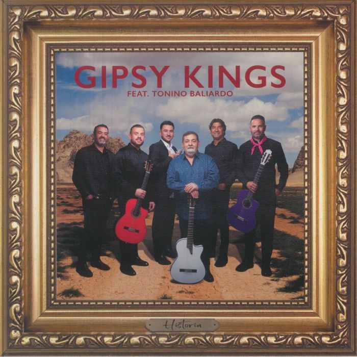 GIPSY KINGS feat TONINO BALIARDO - Historia - white & blue marbled vinyl LP