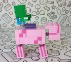 LEGO Minecraft BigFig Pig with Baby Zombie 21157 Set w/ Manual, Pig, Zombie — photo 6