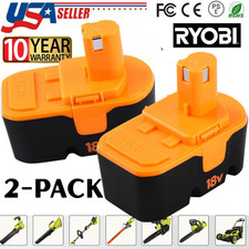 2Pack Replace for Ryobi 18V PLUS 3.6Ah 18 Volt Battery P100 13022 ABP1801