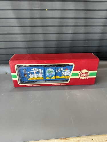LGB The Big Train escala G 44671 caja de baile de pollo vagón de carga con sonido raro | Zustand: Used