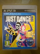 JUST DANCE 2016 SONY PS3 PLAYSTATION 3 ITALIANO GIOCO GAMES MANUALE TESTATO