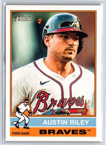 2025 Topps Heritage #364 Austin Riley | Baseball Card