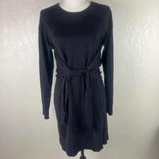 NWT Cremieux Women’s Brooke Dress Medium Wool Charcoal Mountain Breeze Office