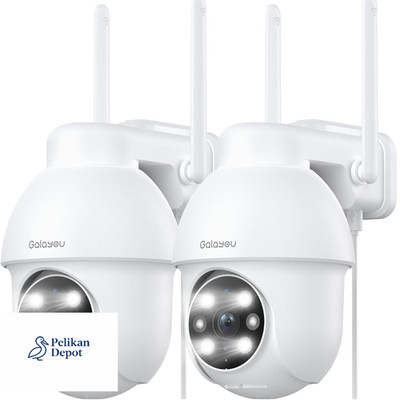 GALAYOU 2K Überwachungskamera Aussen 360 PTZ WLAN