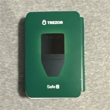 Trezor Safe 3 Crypto Wallet Green Hardware Secure Storage
