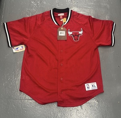 Mitchell & Ness Chicago Bulls warmup jersey