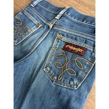 Vintage Wrangler Kids Jeans 10 No-Fault Denims Made in USA 546BPWR