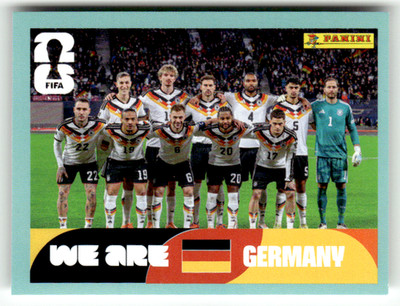 Panini 2026 World Cup WM Amerika Sticker No. GER 13 Deutschland Team