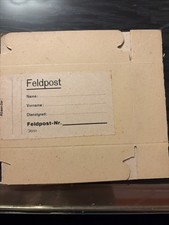 FELDPOST P&Auml;CKCHEN WK2 Neuzustand
